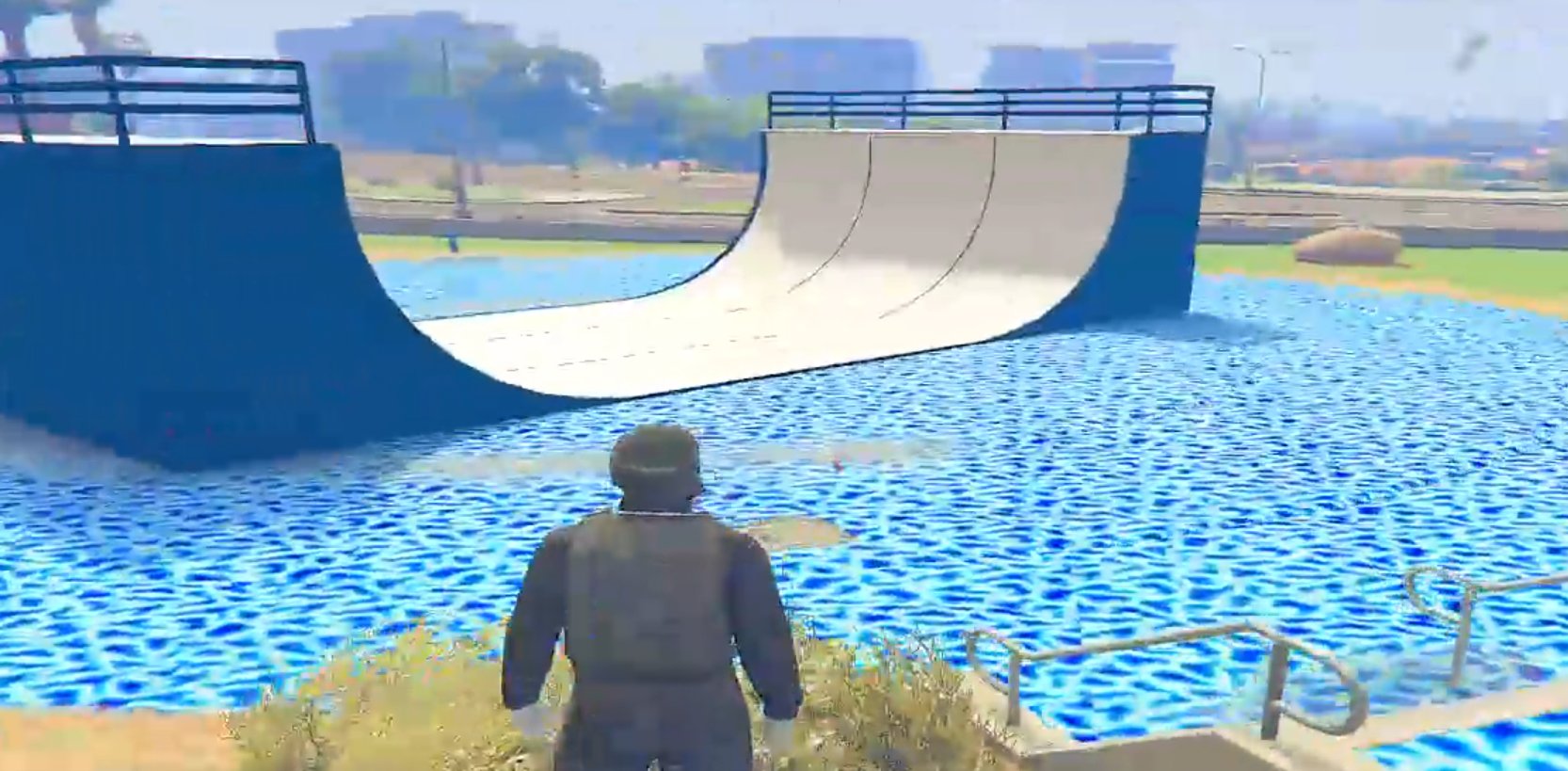 Custom Skatepark Floor
